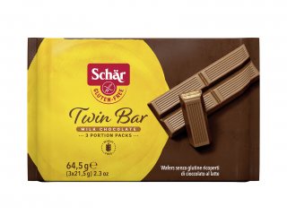 SCHAR TWIN WAFER CIOCCOLATO LATTE 3 BARRETTE