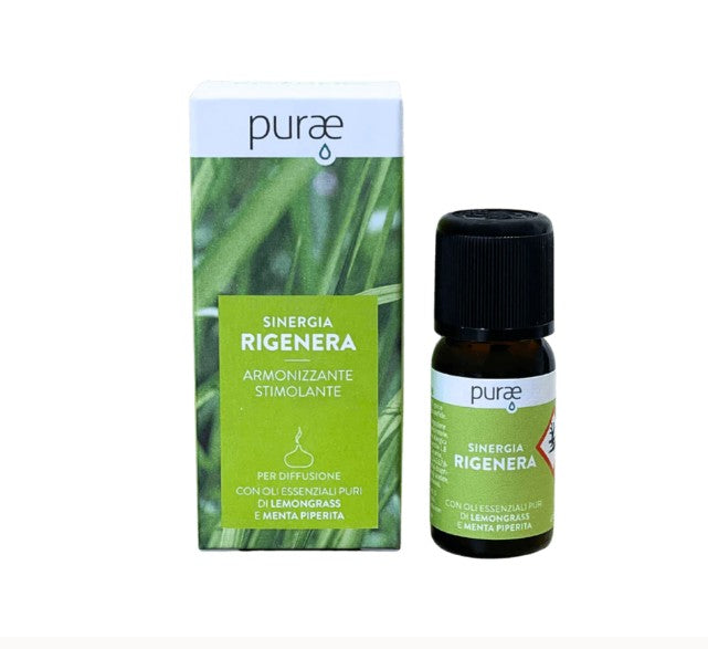 PURAE SINERGIA CON OLI ESSENZIALI RIGENERA 10 ML