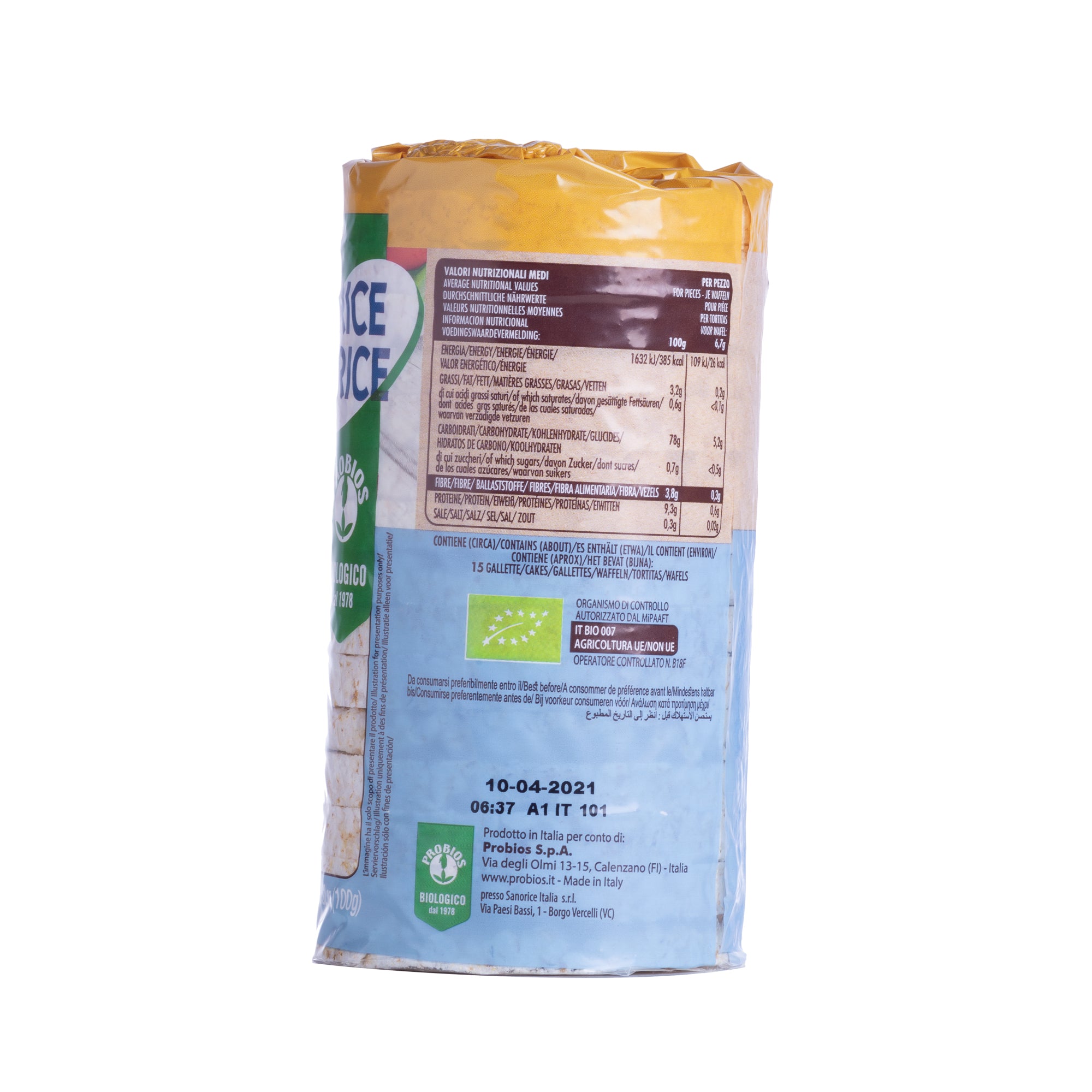 RICE & RICE GALLETTE DI RISO QUINOA 100G