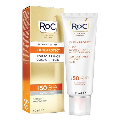ROC FLUIDO SOLEIL PROTECT VISO SPF50 ELEVATA TOLLERABILITA'