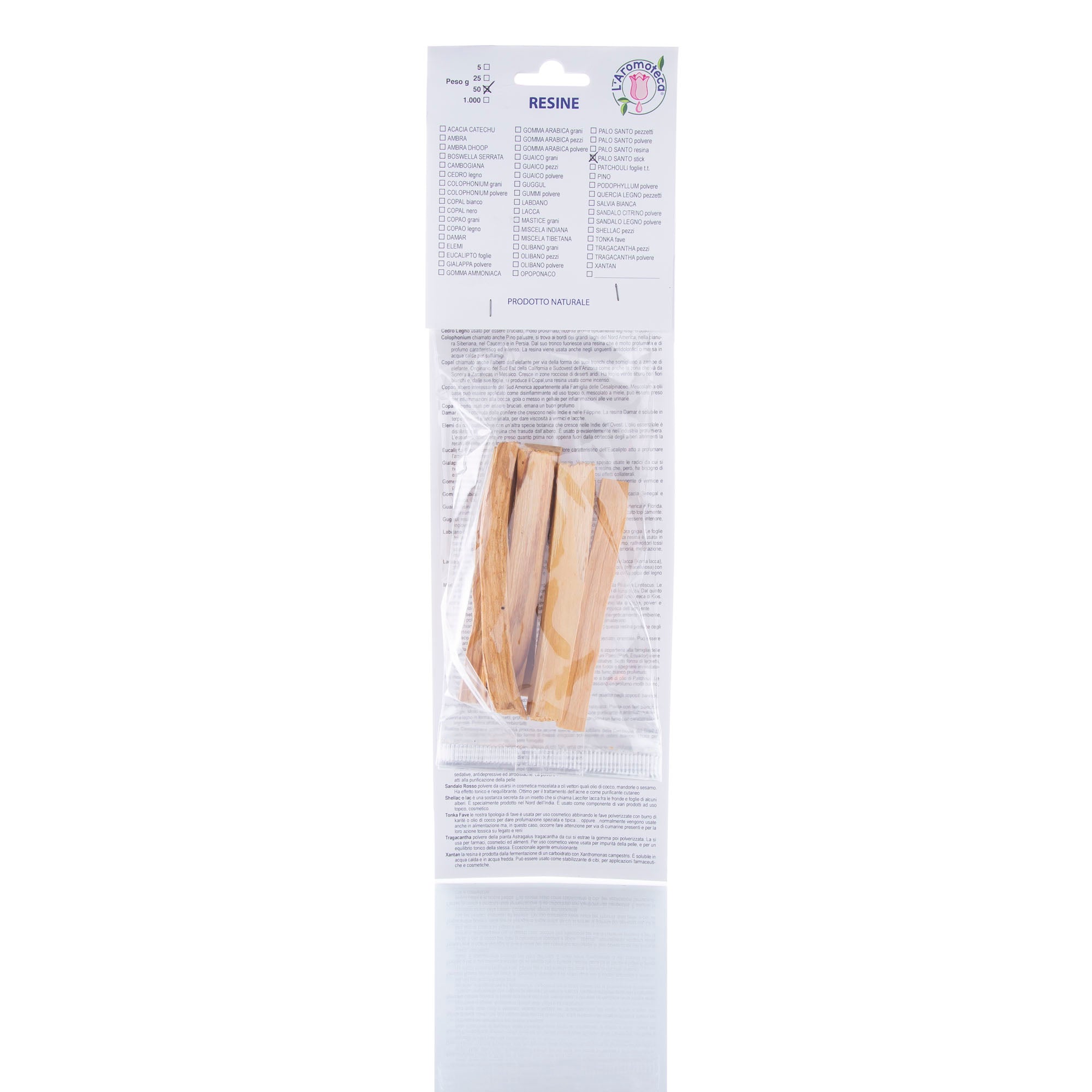 PALO SANTO (INCENSO) STICK 50GR