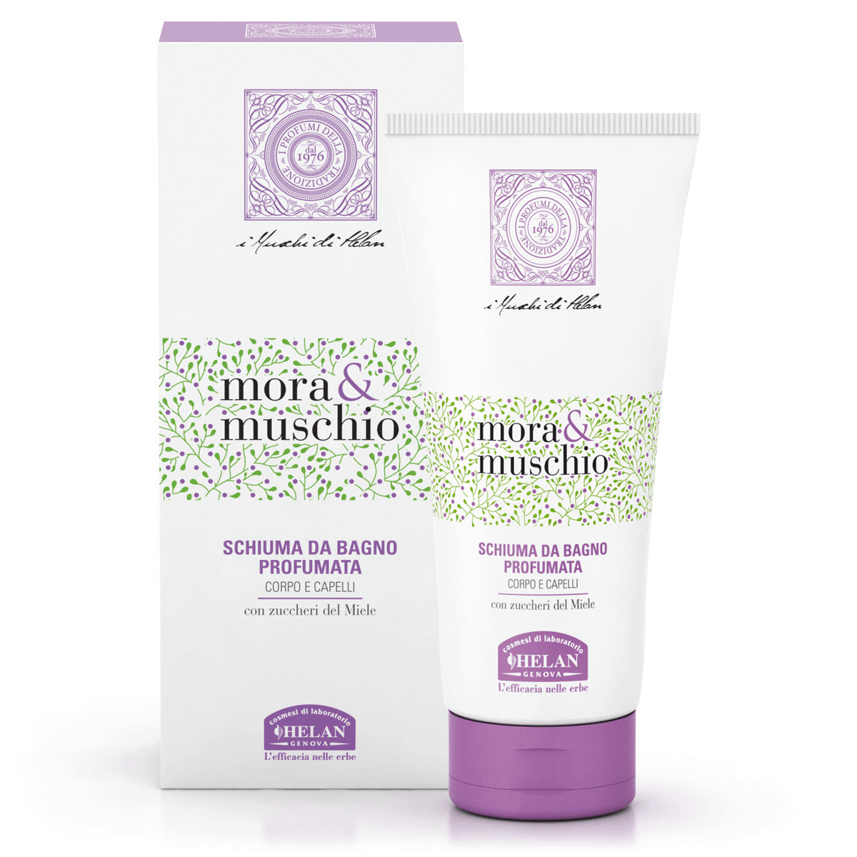 HELAN MORA MUSCHIO SCHIUMA DA BAGNO