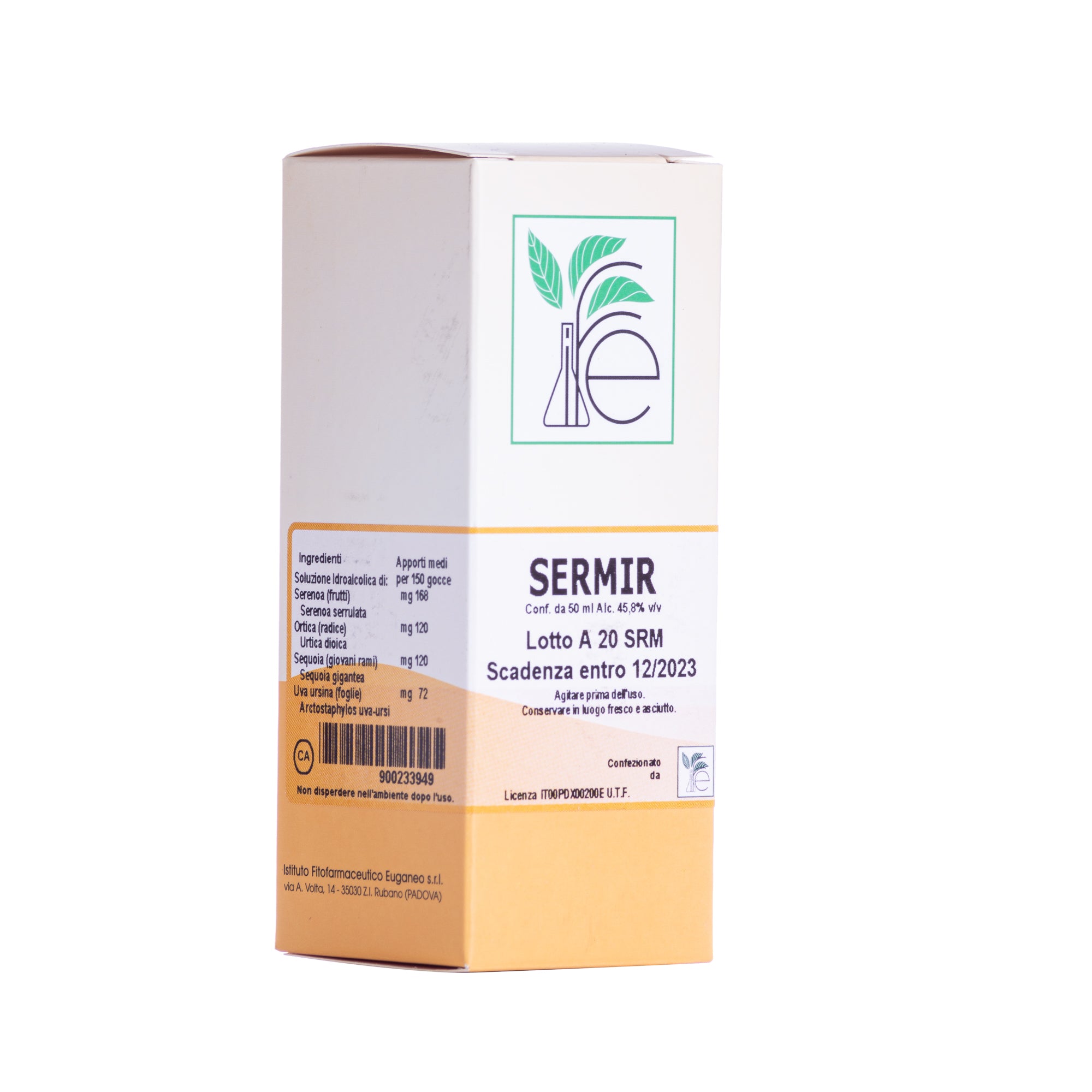 SERMIR (SERENOA) SOLUZIONE IDROALCOLICA