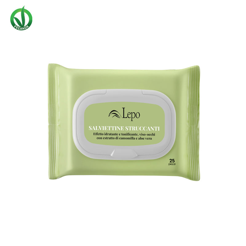 LEPO SALVIETTINE STRUCCANTI VISO-OCCHI 25PZ