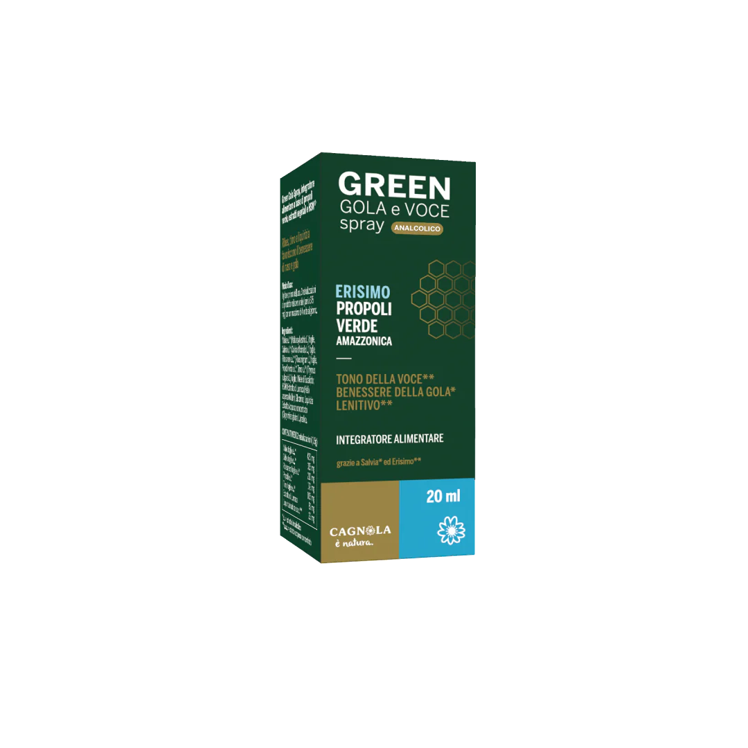 GREEN GOLA&VOCE SPRAY SENZA ALCOL 20ML