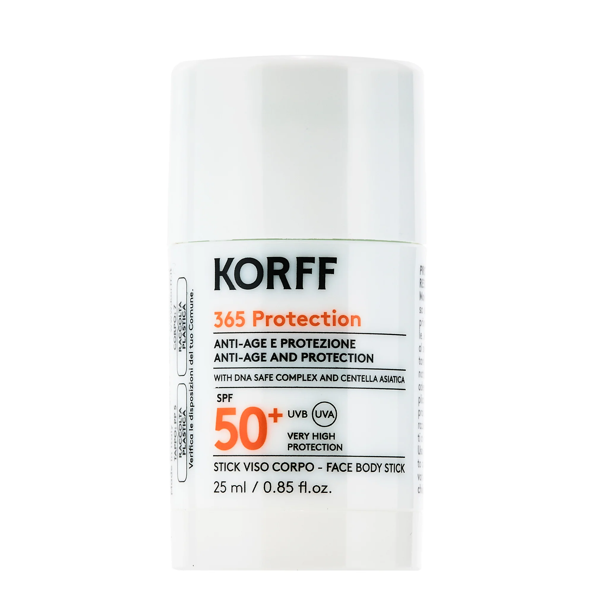 KORFF 365 PROTECTION STICK VISO LABBRA SPF50+ 25ML
