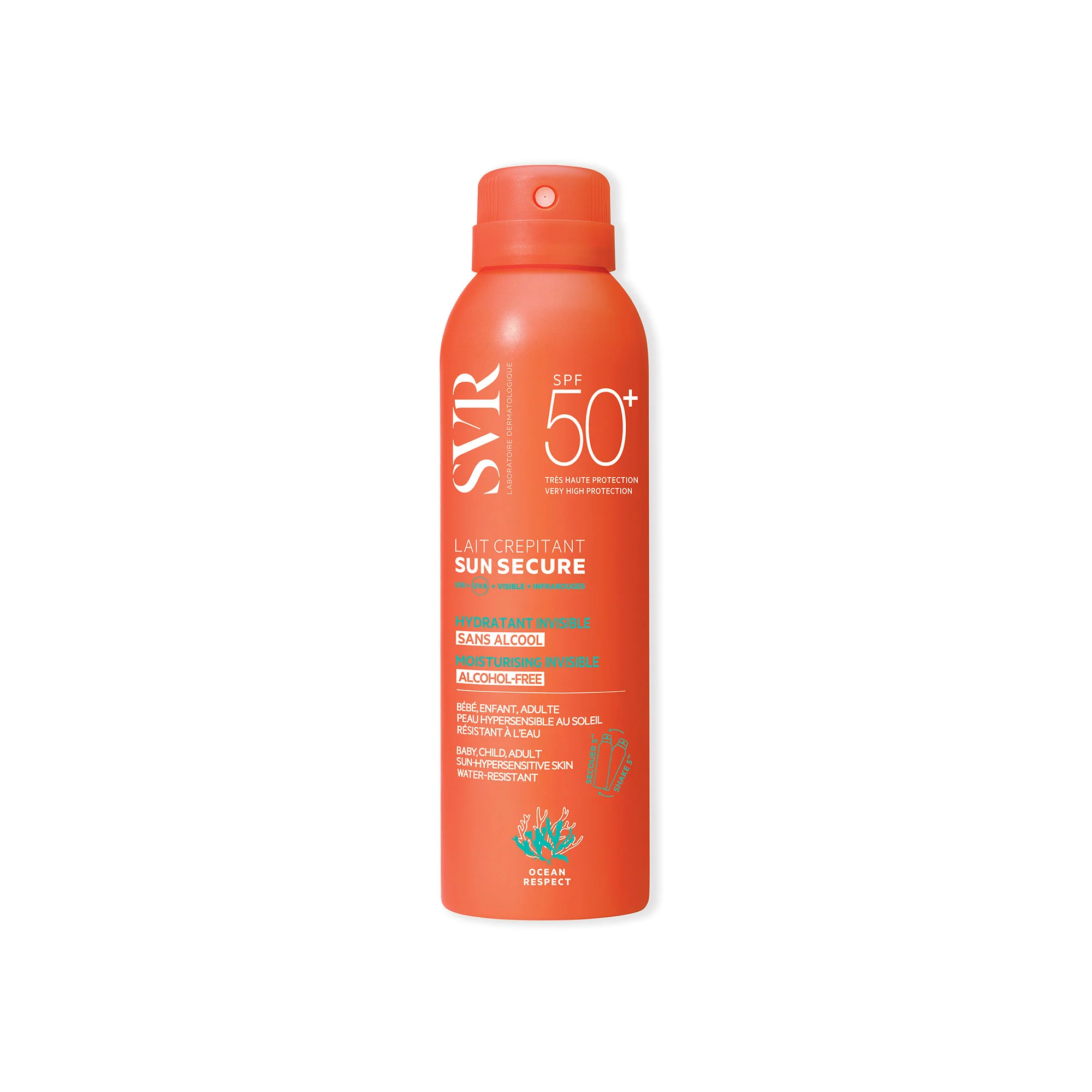 SUN SECURE LAIT CREPITANT SPF50+ | 200ML