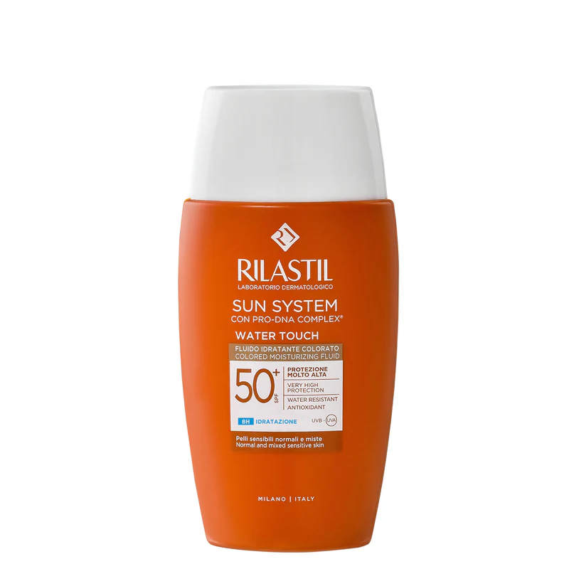 RILASTIL SUN SYSTEM WATER TOUCH FLUIDO IDRATANTE COLORATO SPF50+ 50ML