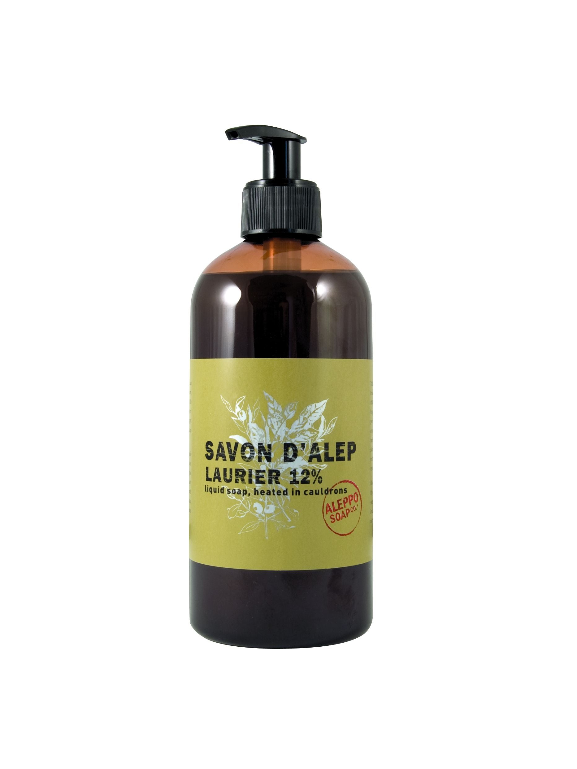 SAPONE ALEPPO LIQUIDO 12%ALLORO 500ML