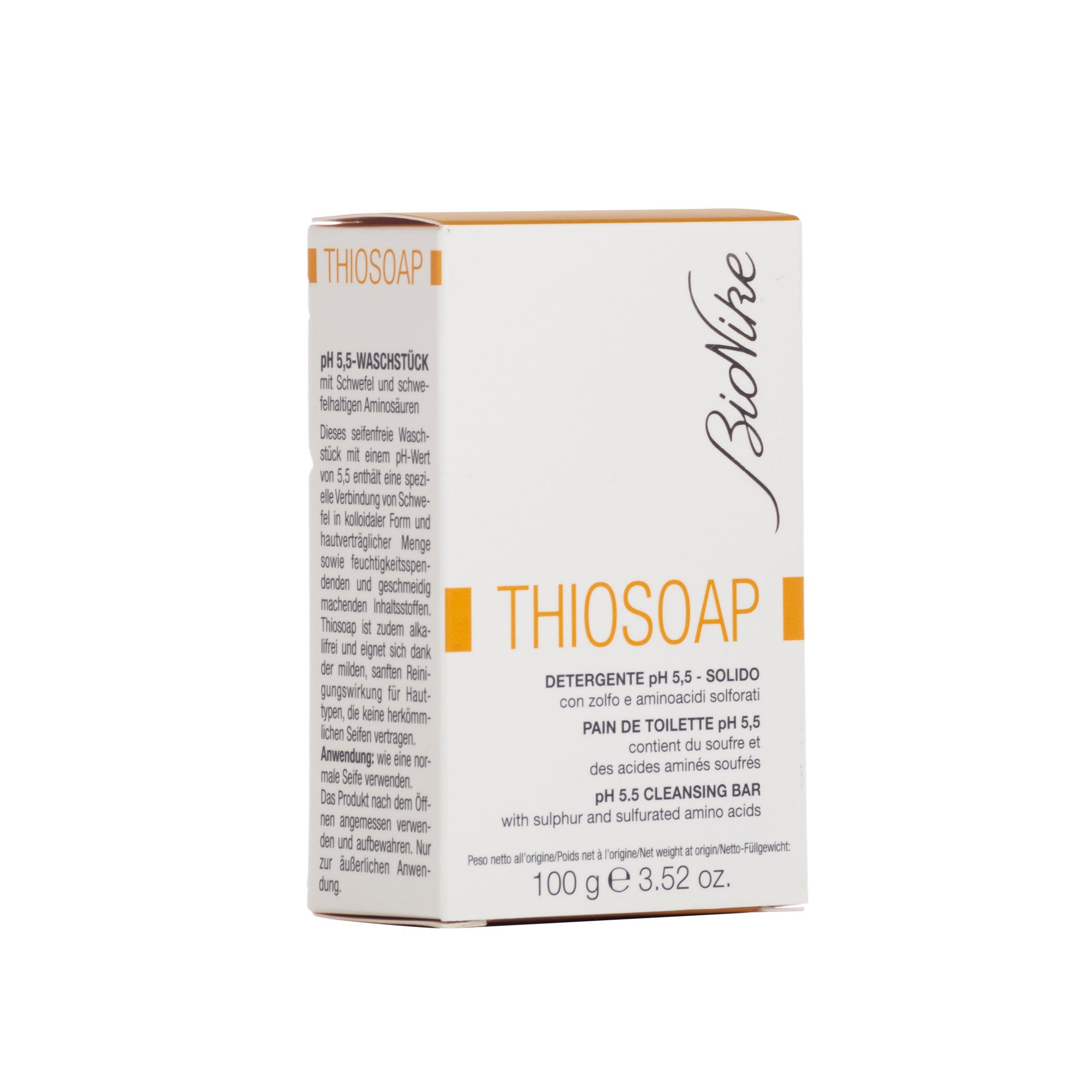 BIONIKE THIOSOAP PH5 5 DETERGENTE SOLIDO