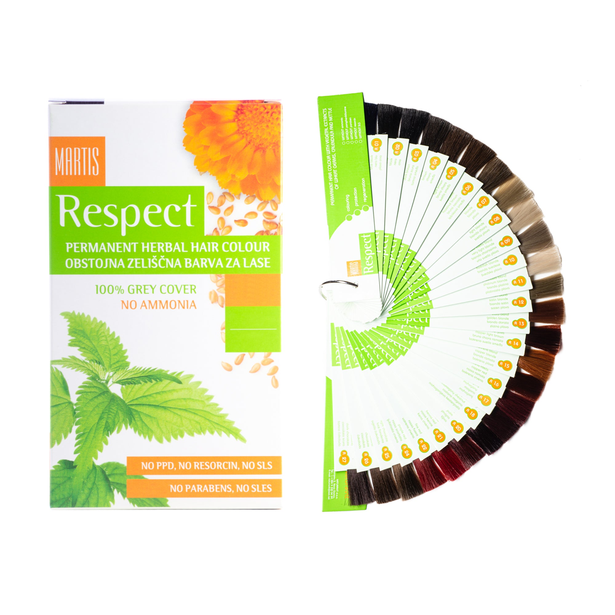 TINTA RESPECT COLOR 22 ROSSO FUOCO