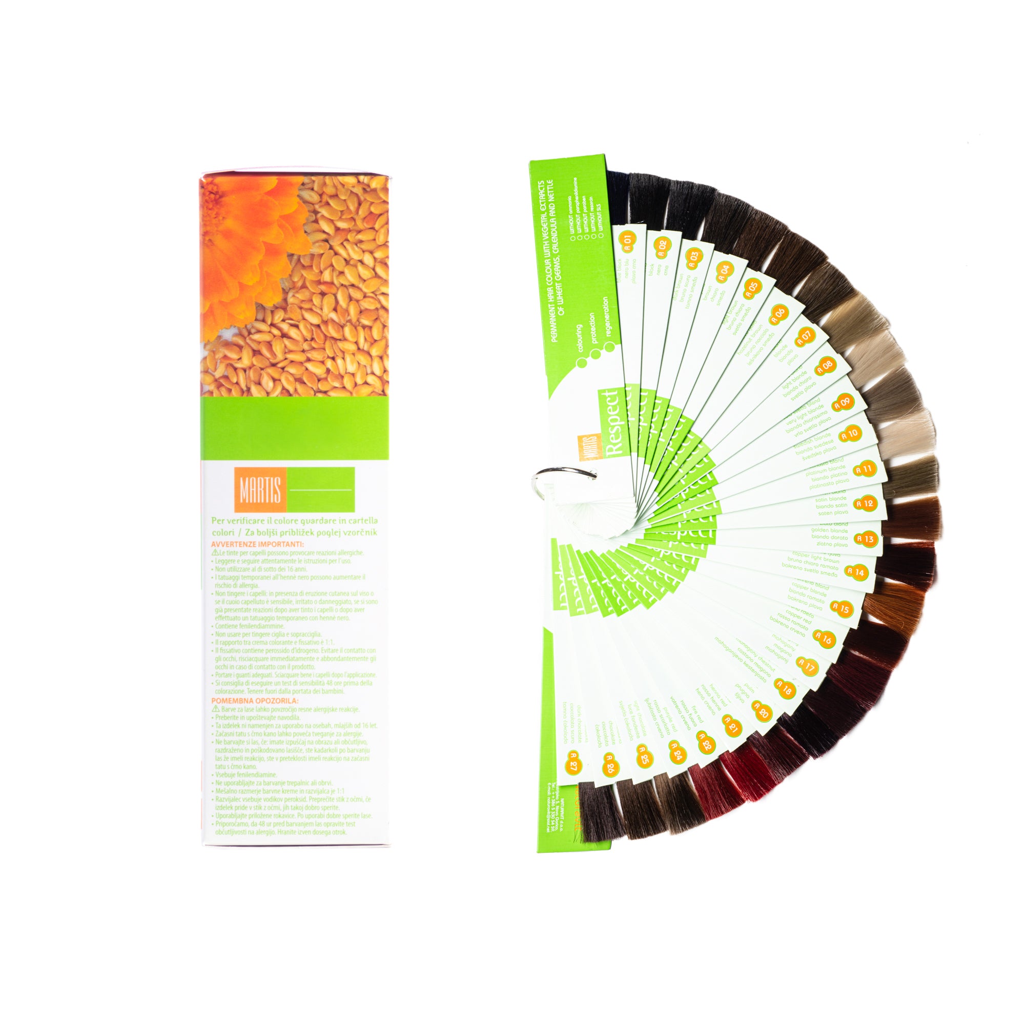 TINTA RESPECT COLOR 22 ROSSO FUOCO