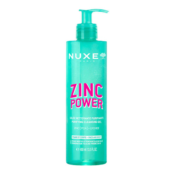 NUXE ZINC POWER GEL DETERGENTE PURIFICANTE 400ML