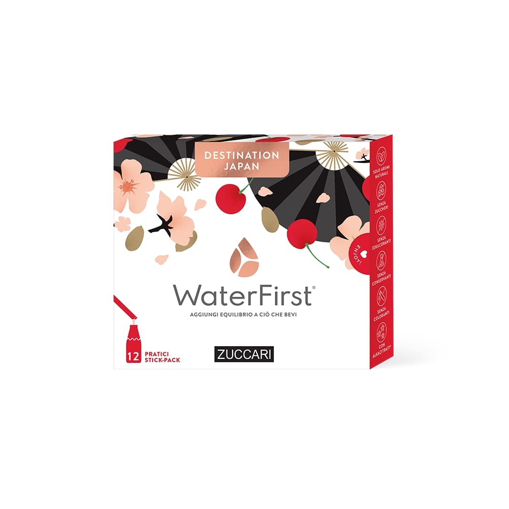 WATERFIRST  DESTINATION JAPAN 12 STICK PACK X 1,5G