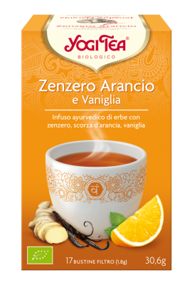 YOGI TEA ZENZERO ARANCIO VANIGLIA