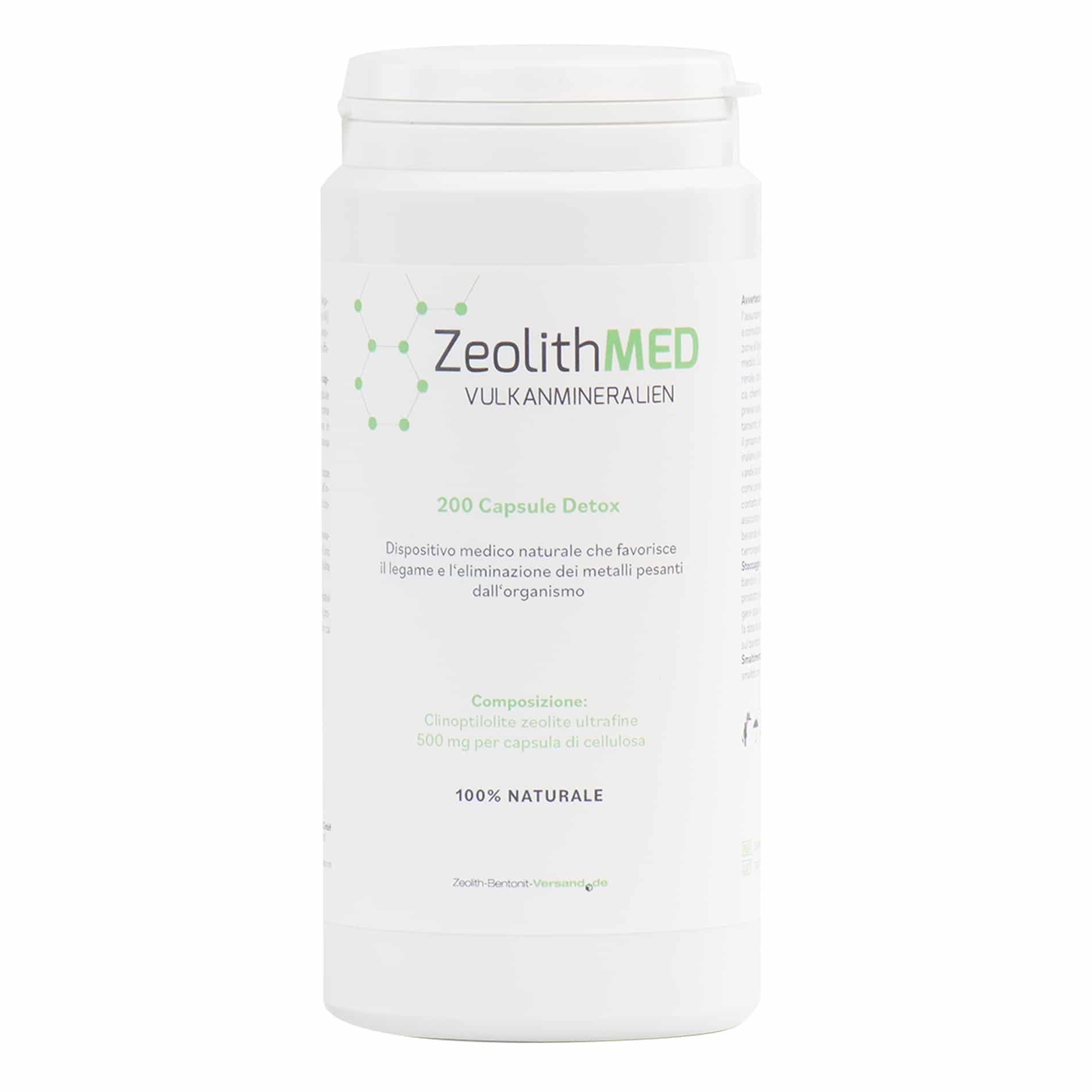 ZEOLITE MED DETOX 200CPS