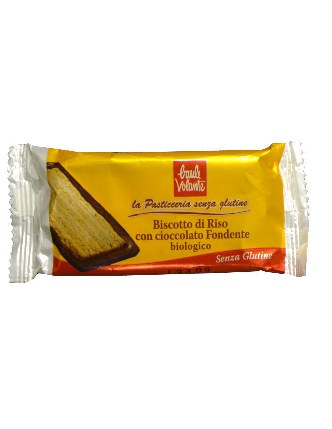 BISCOTTO RISO CON CIOCCOLATO FONDENTE 23G