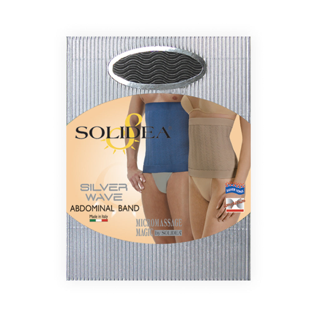 SILVER WAVE ABDOMINAL BAND M BLU MARE