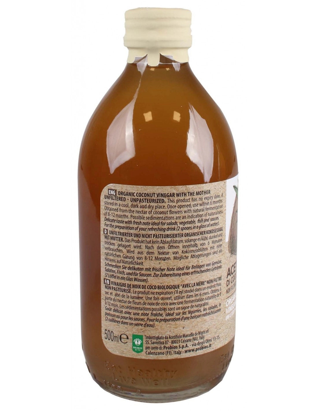 ACETO DI COCCO CON MADRE 500ML