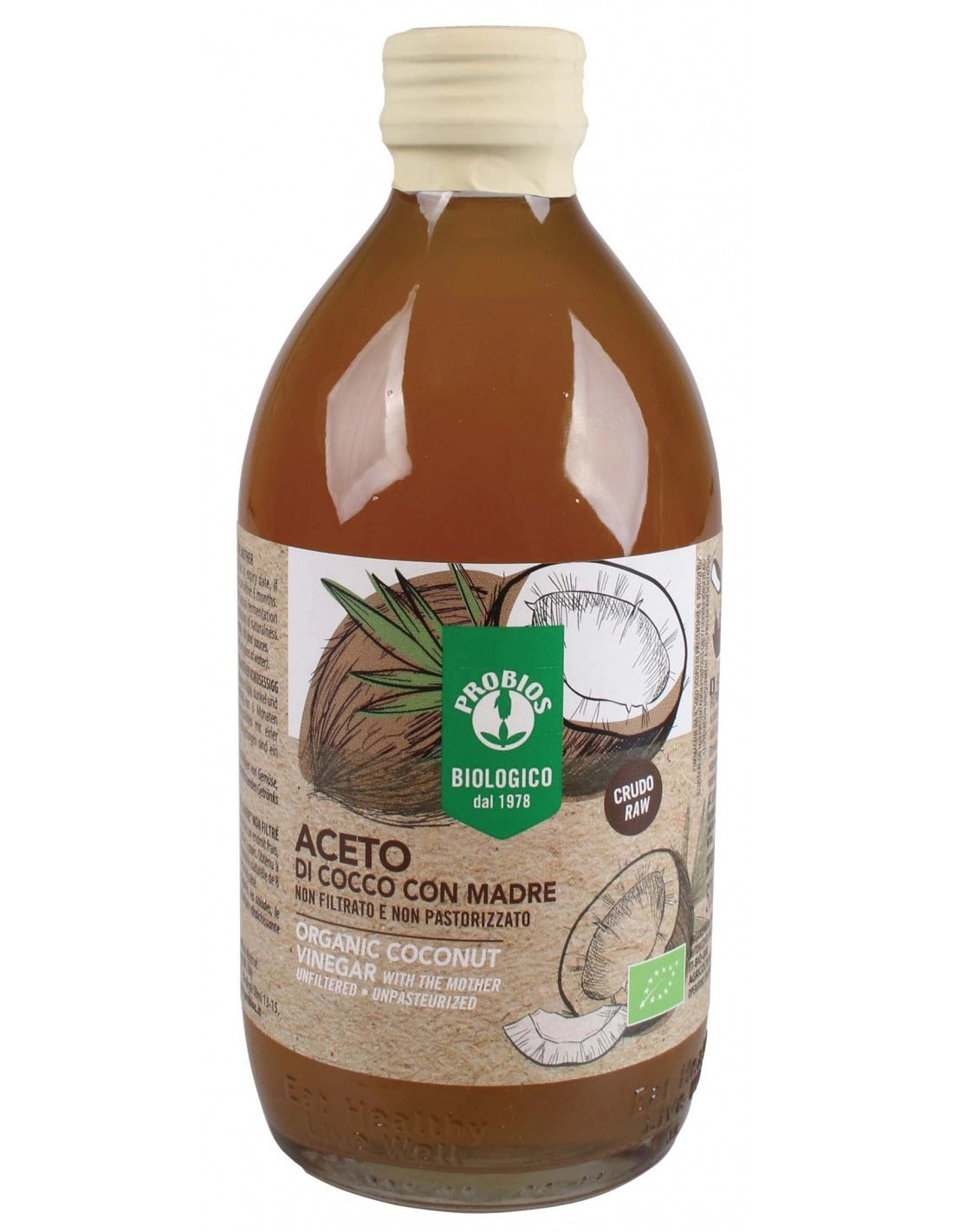 ACETO DI COCCO CON MADRE 500ML