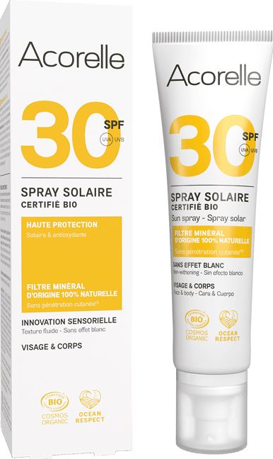 ACORELLE SPRAY SOLARE SPF30 100 ML