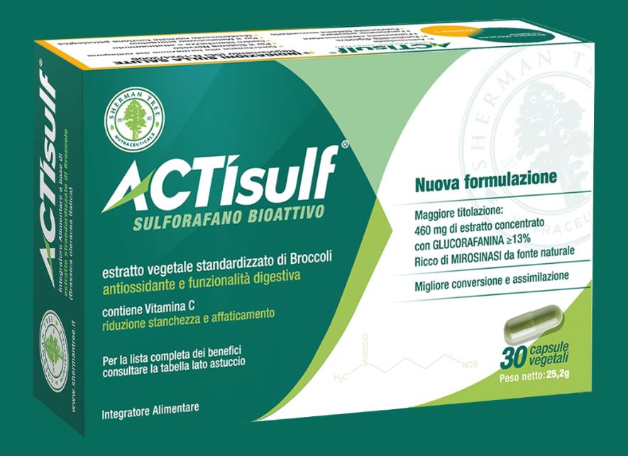 ACTISULF SULFORAFANO 30 CAPSULE