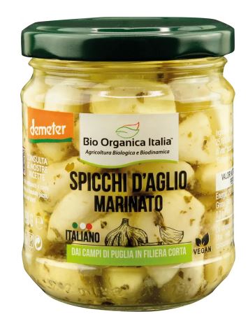 AGLIO MARINATO SOTT'OLIO 190G