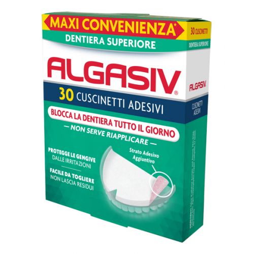 ALGASIV CUSCINETTI ADESIVI PROTEZIONE SUPERIORE 30 PEZZI