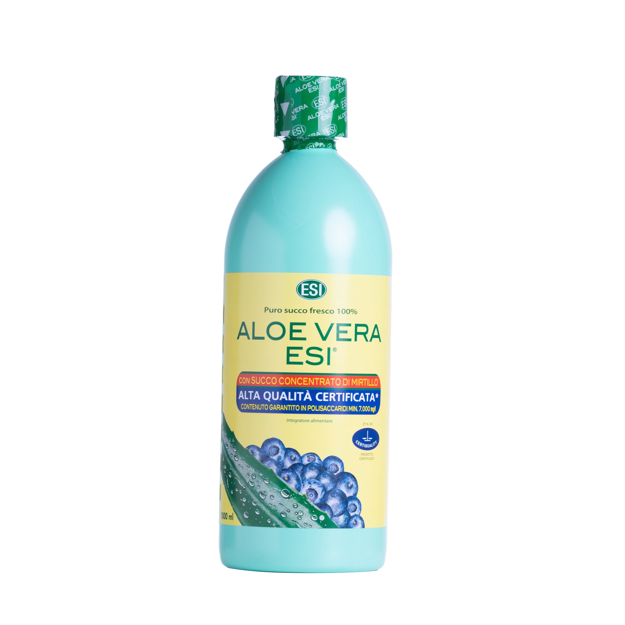 aloe vera succo mirtillo