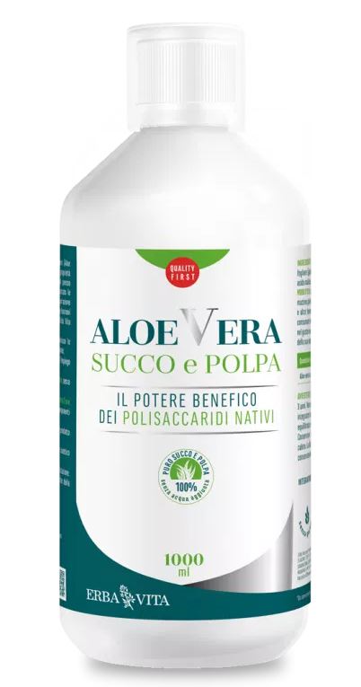 ALOE VERA SUCCO E POLPA 1000ML