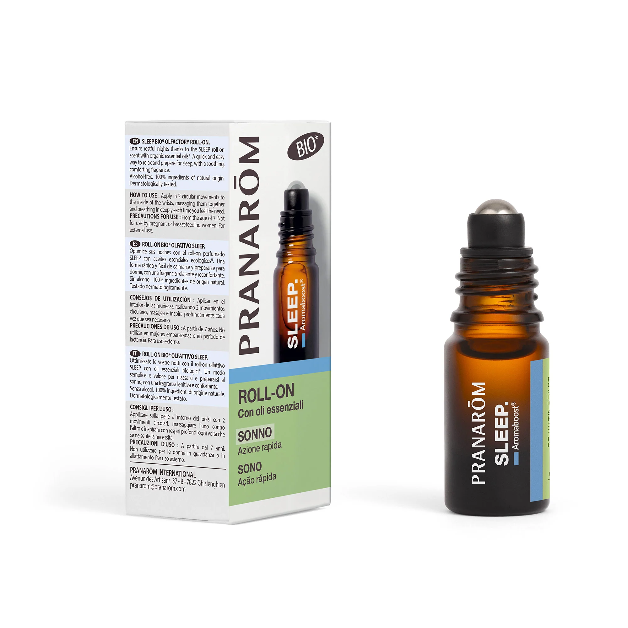 PRANAROM AROMABOOST ROLL-ON SONNO 5ML BIO