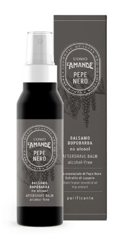 UOMO BALSAMO DOPOBARBA PEPE NERO L'AMANDE 100ML