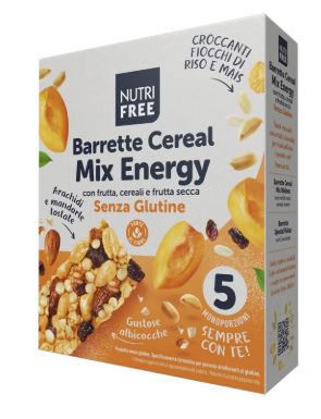 NUTRIFREE BARRETTE CEREAL MIX ENERGY 28GX5