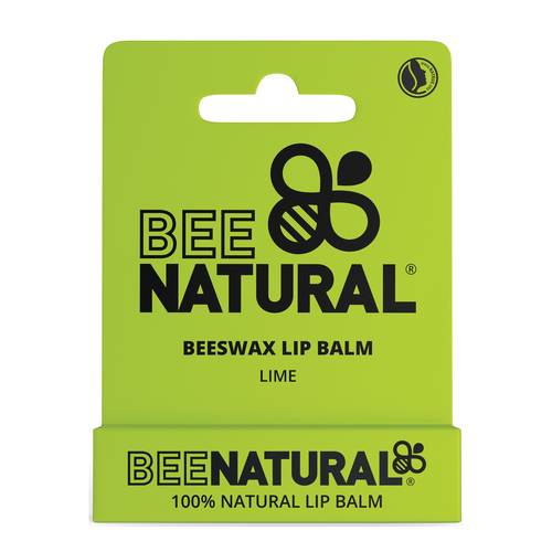 BEE NATURAL LIP BALM LIME