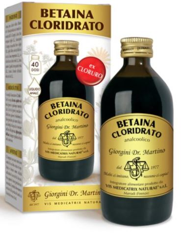 BETAINA CLORIDRATO ANALCOLICO 200ML