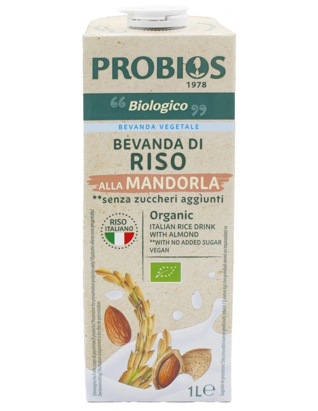 BEVANDA DI RISO ALLA MANDORLA 1L