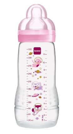 MAM EASY ACTIVE BIBERON FEMMINA 4+ 330ML