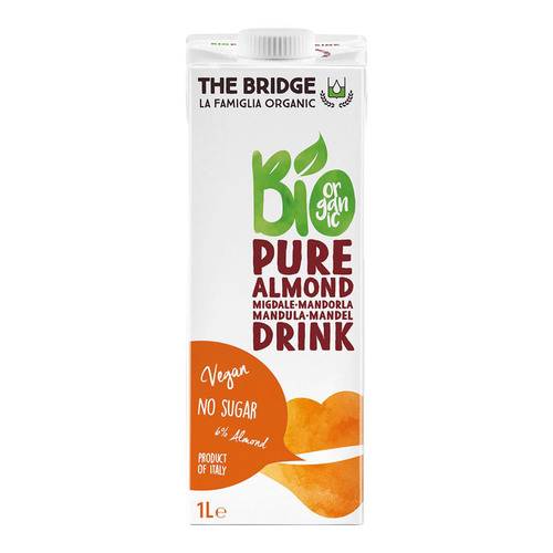 THE BRIDGE BIO MANDORLA DRINK 6% SENZA ZUCCHERO 1L