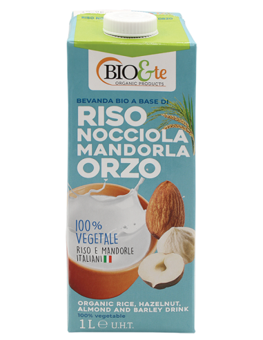 BEVANDA BIO RISO NOCCIOLA ORZO 1L