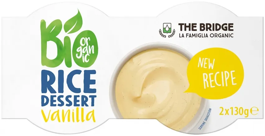 THE BRIDGE BIO RICE DESSERT VANIGLIA 2X130G