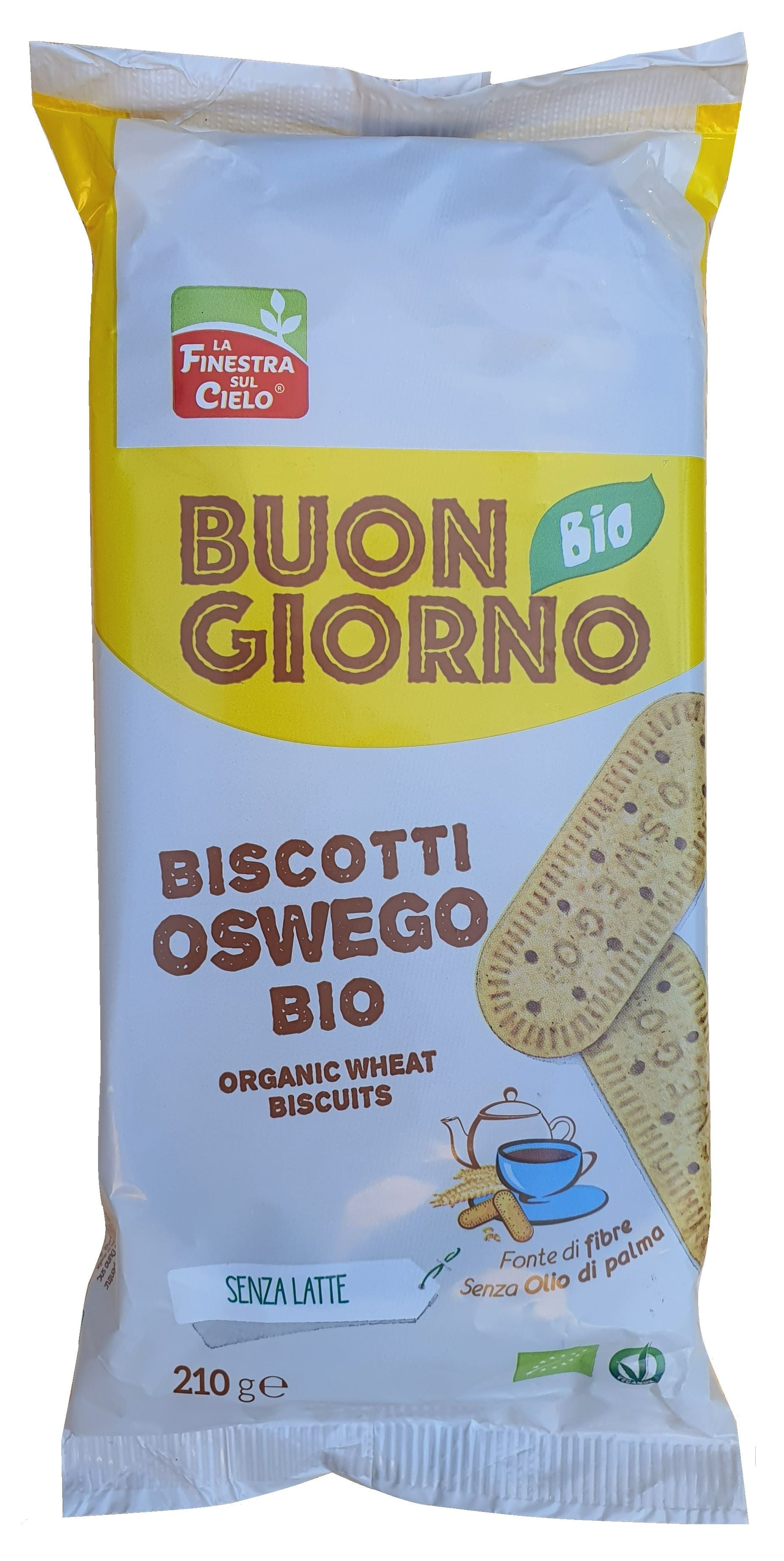 BUONGIORNOBIO BISCOTTI OSWEGO - 210 G