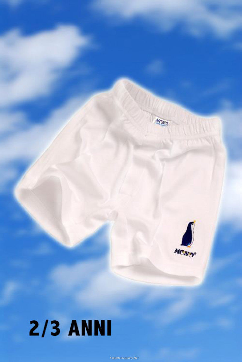 BOXER BIMBO COTONE ECOLOGICO 2/3 ANNI