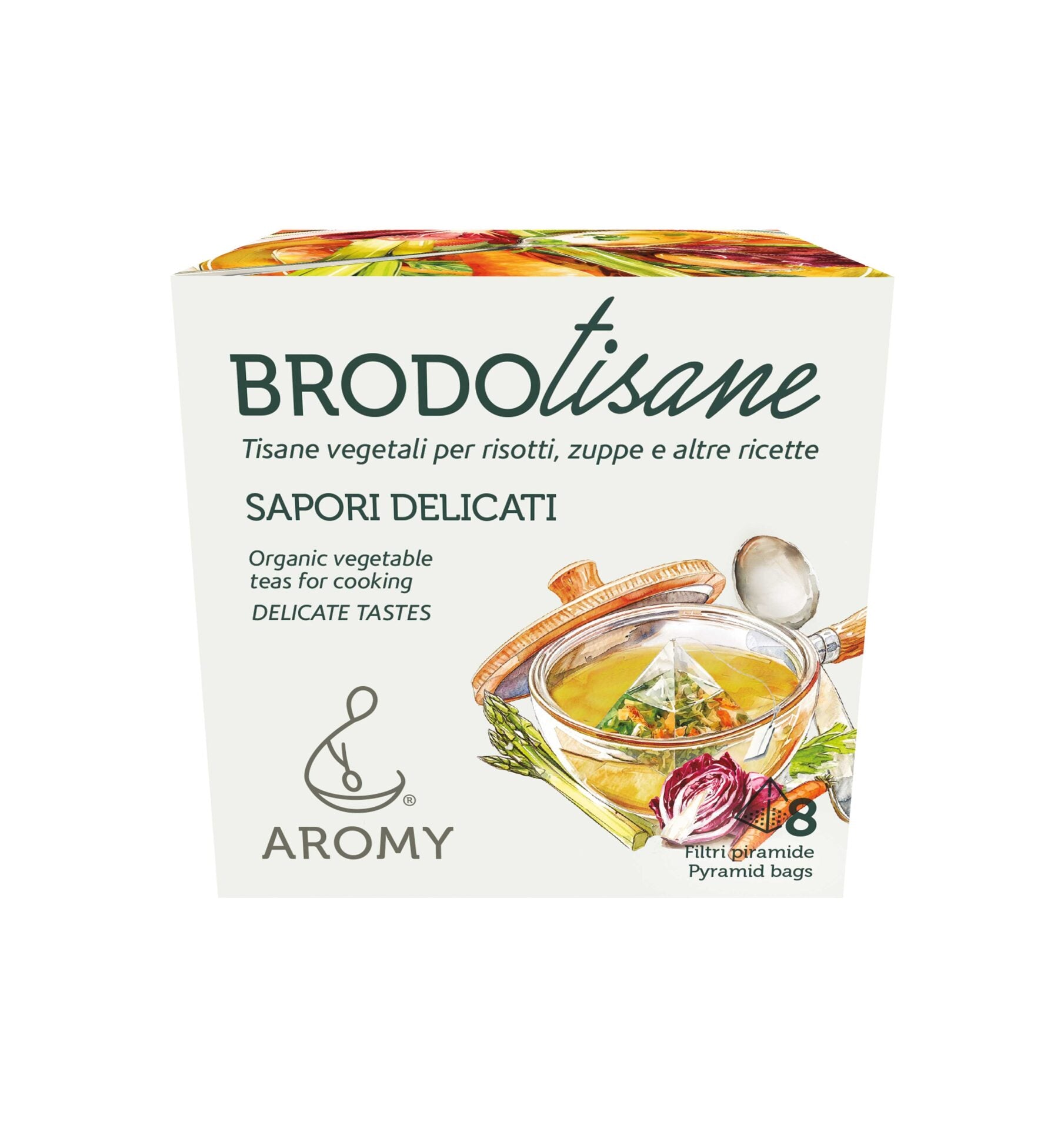 AROMY BRODOTISANE SAPORI DELICATI 8FILTRI