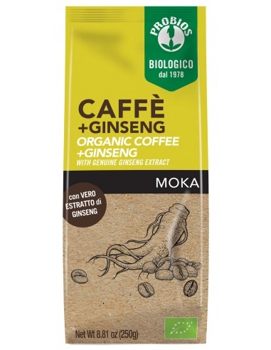 CAFFE' + GINSENG MOKA 250G