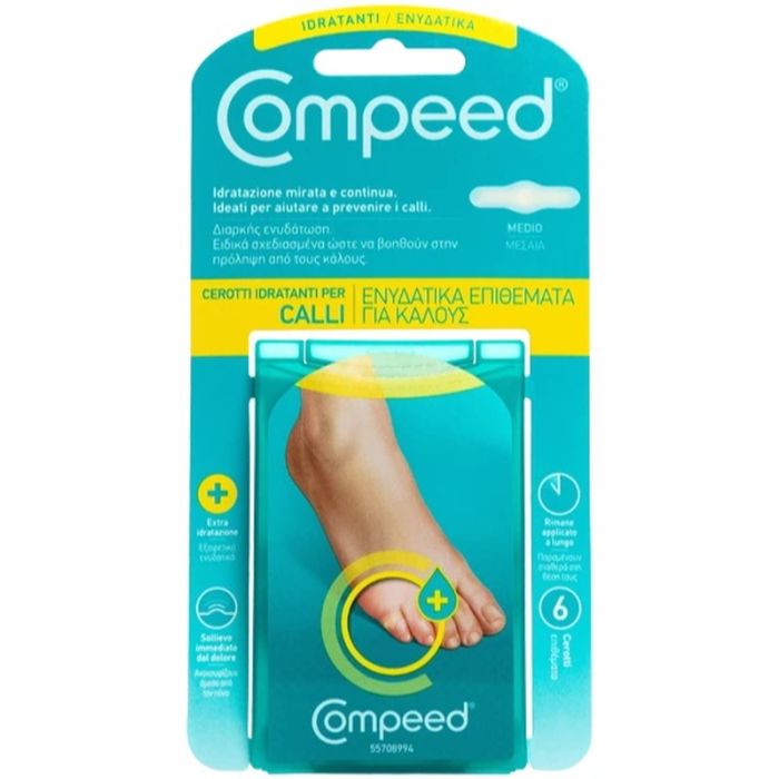 COMPEED CEROTTI CALLI IDRATANTI 6 PEZZI