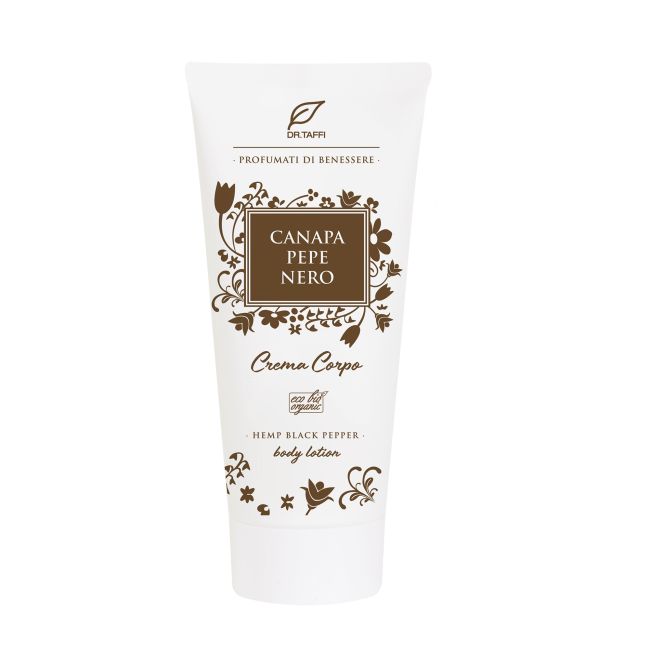 CREMA CORPO PROFUMATO CANAPA E PEPE NERO 200ML