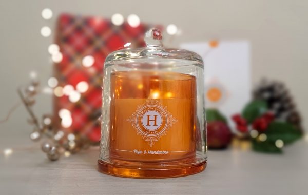 HIMALAYA CANDLE DELUXE PEPE E MANDARINO 220 gr