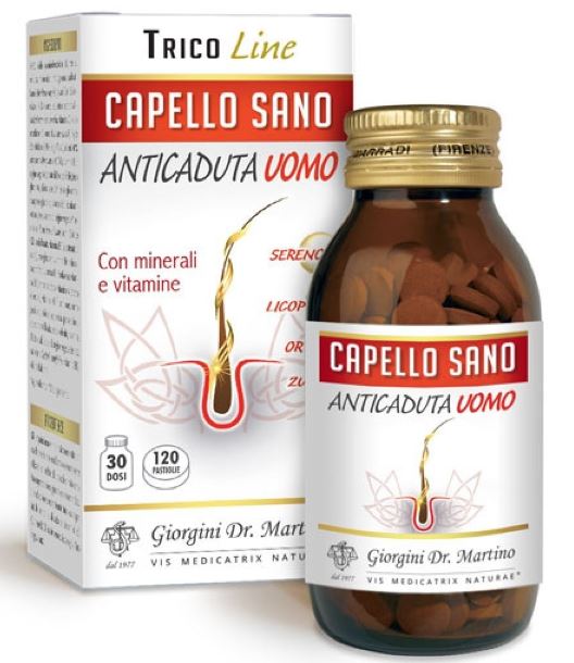 CAPELLO SANO ANTICADUTA UOMO 120 PASTIGLIE