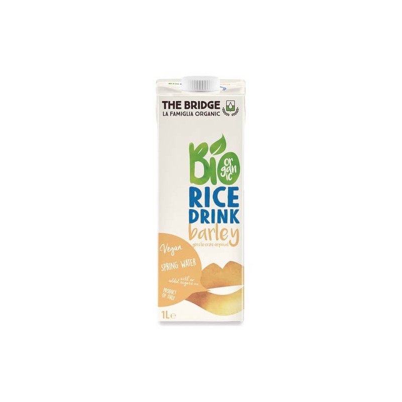 BIO RICE DRINK ORZO BARLEY 1L