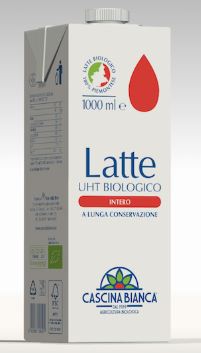 CASCINA BIANCA LATTE INTERO UHT 1L